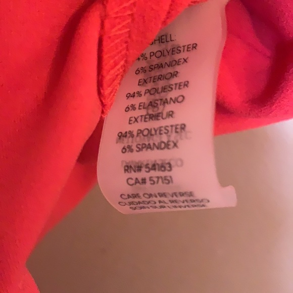NEW CALVIN KLEIN SZ 6 DRESS FIT & FLARE COCKTAIL CORAL PEACH GOLDEN SEQUIN - Picture 13 of 16